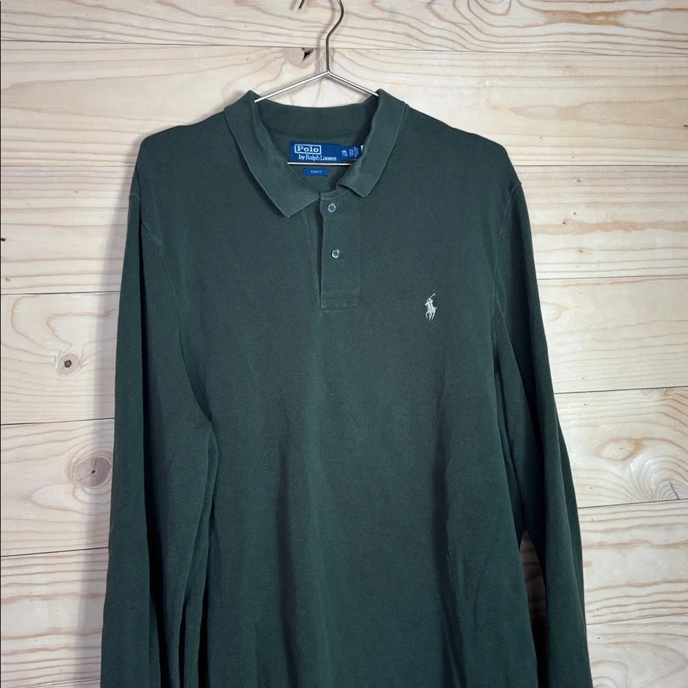 Polo Ralph Lauren green‎ polo shirt XXL